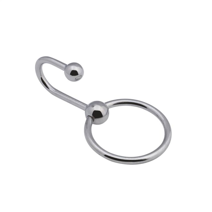 Insertable Spermstopper Basic 28 mm penisplug metaal eikelring 3 Insertable Spermstopper Basic 28 mm penisplug metaal eikelring 3