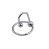 Insertable Spermstopper Basic 28 mm penisplug metaal eikelring 4 Insertable Spermstopper Basic 28 mm penisplug metaal eikelring 4