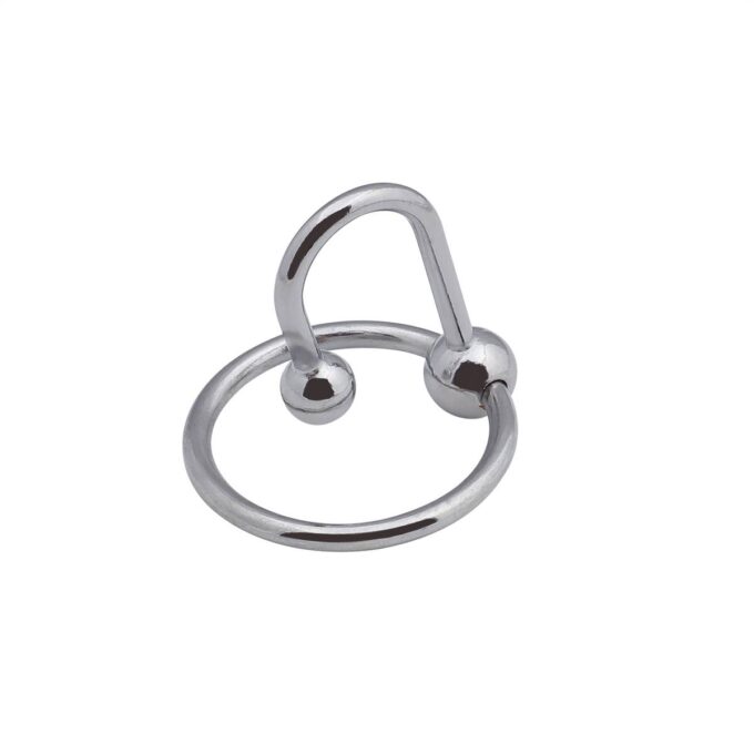 Insertable Spermstopper Basic 28 mm penisplug metaal eikelring 4 Insertable Spermstopper Basic 28 mm penisplug metaal eikelring 4