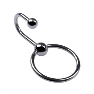 Insertable Spermstopper Basic 28 mm penisplug metaal eikelring 6