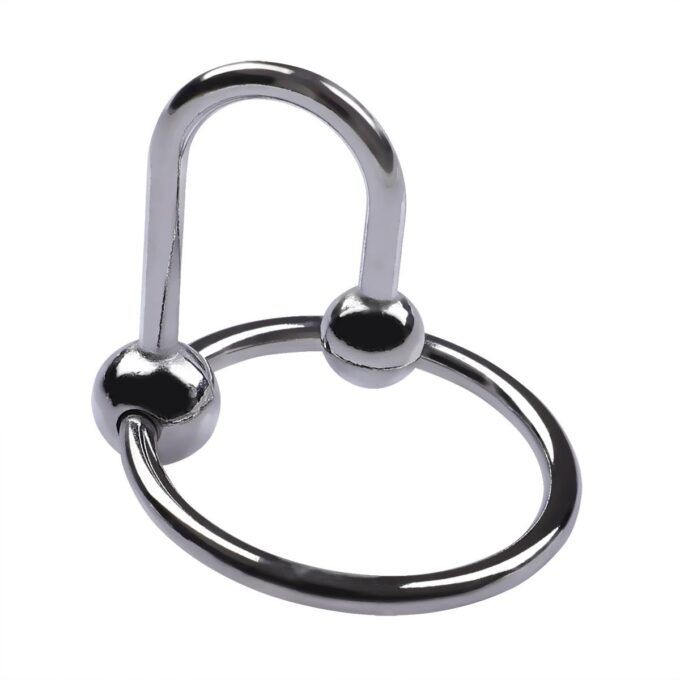 Insertable Spermstopper Basic 28 mm penisplug metaal eikelring